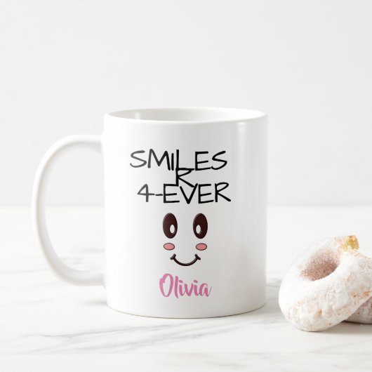 SMILES R 4-EVER (GEPERSONALISEERDE) MOK (Met donut)