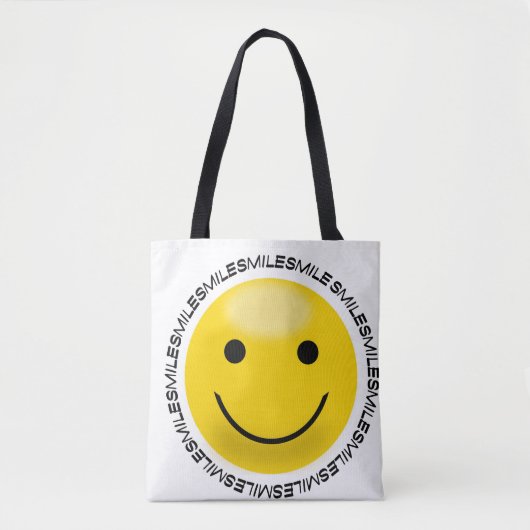 Smiles Tote Bag (Voorkant)
