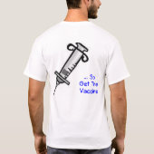 Smile's zijn besmettelijk t-shirt (Achterkant)