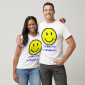 Smile's zijn besmettelijk t-shirt (Unisex)