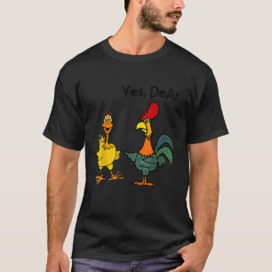 Smileteesgrappig Grappig Hen Pecked Rooster Kippen T-shirt