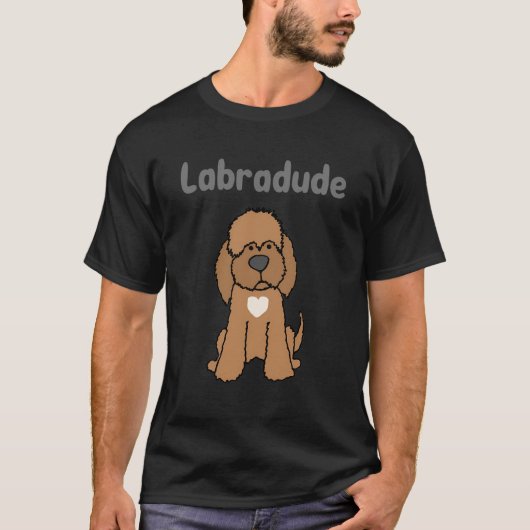 Smileteespetsa Grappig Chocolade Labradoodle Honde T-shirt (Voorkant)