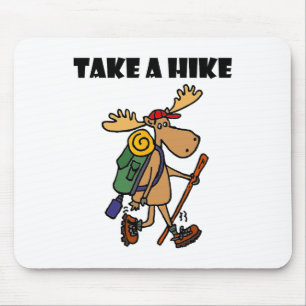 Smileteessports Funny Take A Hike Eland Wandelen  Muismat