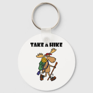 Smileteessports Grappige Take A Hike Eland Wandele Sleutelhanger