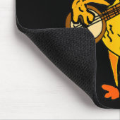 Smileteestank Funny Rubber Chicken Playing Banjo C Muismat (Hoek)