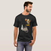 Smiletes Possum en Buzzard Satire T-shirt (Voorkant volledig)
