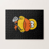 Smiletodays Funny Duck die Golf speelt Legpuzzel (Horizontaal)