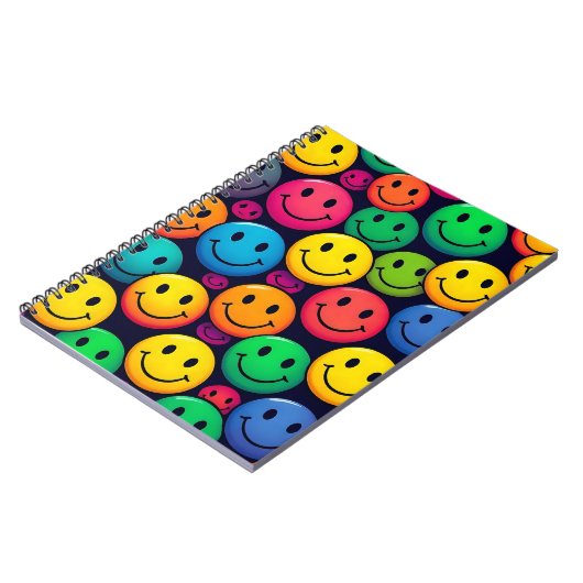 Smiley Button Notebook  Notitieboek (Linkerzijde)
