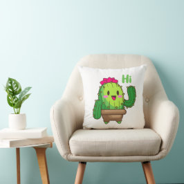 Smiley Cactus Kussen – Hello Plant Design