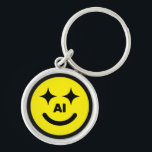 Smiley Face AI™ Keychain<br><div class="desc">Smiley Face AI™ Key Chains</div>