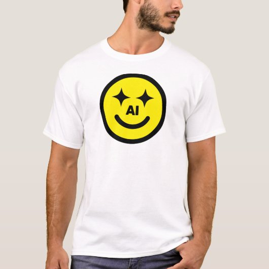 Smiley Face AI™ T-Shirt (Voorkant)