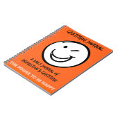 SMILEY FACE DANKBAARHEIDSDAGBOEK NOTITIEBOEK (Linkerzijde)