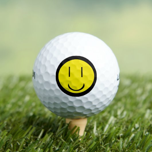 Smiley Face Golf Balls Golfballen (Insitu Shirt)