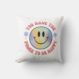 SMILEY FACE HAPPY PILLOW KUSSEN