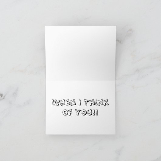 Smiley Face Kaart (Binnen)