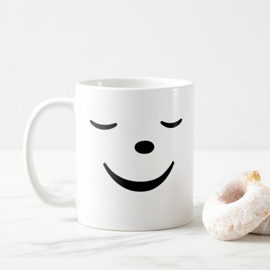 Smiley Face Koffiemok (Met donut)