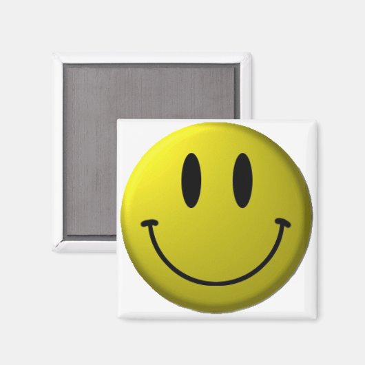 Smiley-face Magneet (Voorkant / Achterkant)