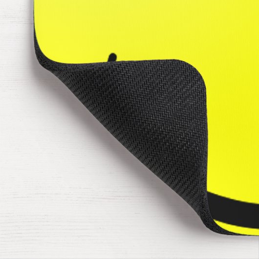 Smiley Face mousepad Muismat (Hoek)