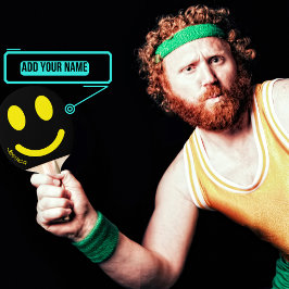 Smiley Face Ping Pong Paddle Tafeltennisbatje