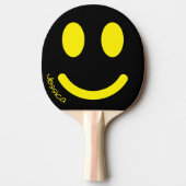 Smiley Face Ping Pong Paddle Tafeltennisbatje (Voorkant)