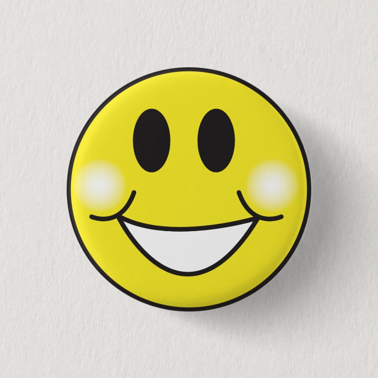 SmileyFace Ronde Button 3,2 Cm Zazzle.nl
