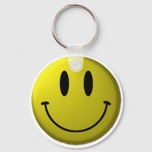 Smiley-face Sleutelhanger (Voorkant)