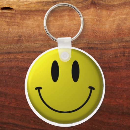 Smiley-face Sleutelhanger (Voorkant)