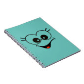 Smiley Face Spiral Photo Notebook Notitieboek (Rechterzijde)