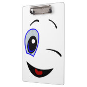 SMILEY FACE WINKEN KLEMBORD (Links)