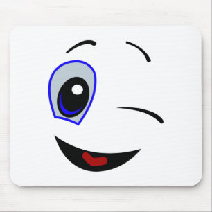 SMILEY FACE WINKEN MUISMAT