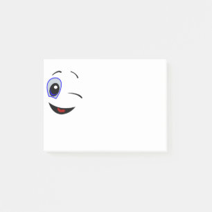 SMILEY FACE WINKEN POST-IT® NOTES