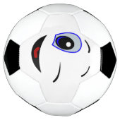 SMILEY FACE WINKEN VOETBAL (Gedraaid)