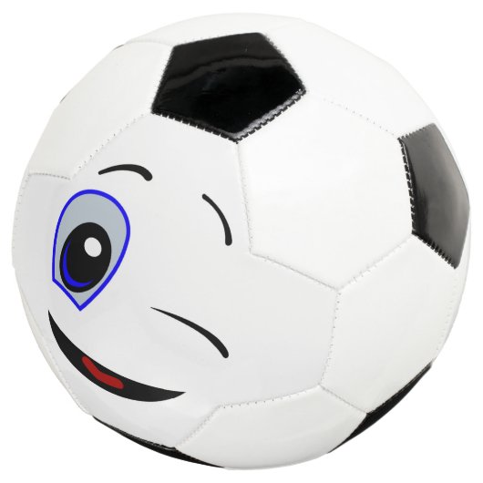 SMILEY FACE WINKEN VOETBAL (Drie kwart)