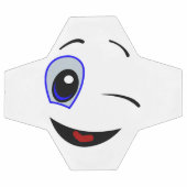 SMILEY FACE WINKEN VOETBAL (Enkel)