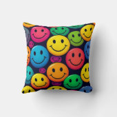 Smiley Faces Cushion  Kussen (Achterkant)