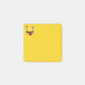 Smiley gezicht emoji post-it® notes (Voorkant)