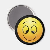 smiley-gezichtsmagnet magneet (Voorkant / Achterkant)