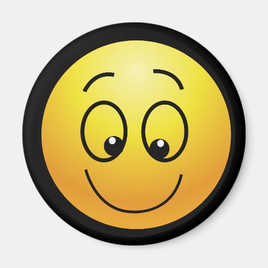 smiley-gezichtsmagnet magneet (Voorkant)