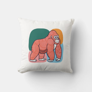 Smiley Gorilla Kussen