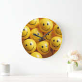 smiley grote klok (Huis)