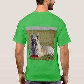 Smiley GSD T-shirt (Achterkant)