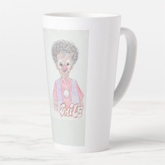 Smiley, koffie mok (Rechterhoek)