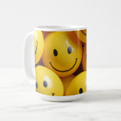 smiley koffiemok (Voorkant links)