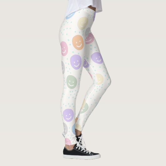 Smiley Muster Leggings (Rechts)