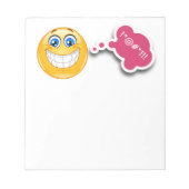 Smiley Note Pad - SRF Notitieblok (Voorkant)