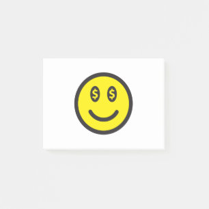 $$ Smiley Post-it® Notes