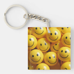 smiley sleutelhanger