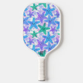 Smiley Star Design Pickleball Paddle (Voorkant)