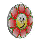 Smiley Sun Dartbord (Voorkant Links)