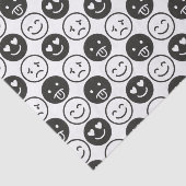 Smiley Tissuepapier (Detail)